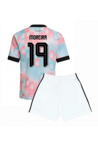 Belgia Diego Moreira #19 Jalkapallovaatteet Lasten Vieraspeliasu MM-kisat 2026 Lyhythihainen (+ Lyhyet housut)